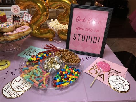 mean girls party decorations